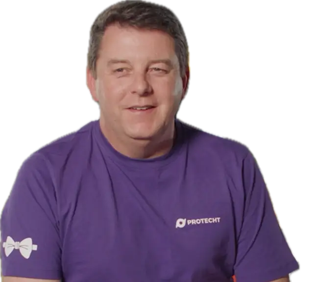 Matt Hyne, Protecht testimonial, AI-assisted frontend migration